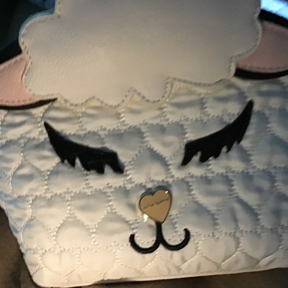 Host Pick Betsey Johnson - Lamb Novelty Art Deco Purse / Bag - So Adorable - Picture 10 of 10